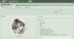 Desktop Screenshot of fish-wings.deviantart.com