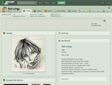 Tablet Screenshot of fish-wings.deviantart.com