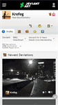 Mobile Screenshot of krefeg.deviantart.com