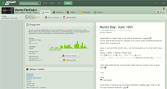 Desktop Screenshot of munto-fanclub.deviantart.com