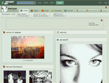 Tablet Screenshot of mariyon.deviantart.com