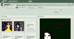 Desktop Screenshot of lucysblood.deviantart.com