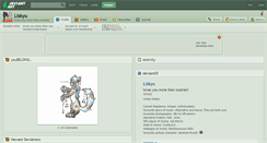 Desktop Screenshot of liskyu.deviantart.com