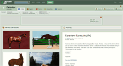 Desktop Screenshot of fareview.deviantart.com
