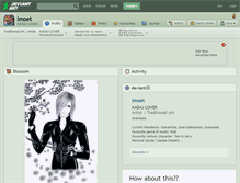 Tablet Screenshot of imoet.deviantart.com