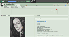Desktop Screenshot of burymeinblack1989.deviantart.com