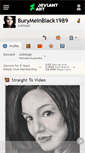 Mobile Screenshot of burymeinblack1989.deviantart.com