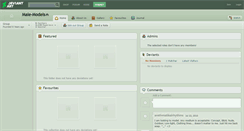 Desktop Screenshot of male-models.deviantart.com
