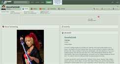 Desktop Screenshot of downfall2448.deviantart.com