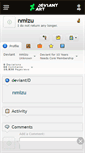 Mobile Screenshot of nmizu.deviantart.com