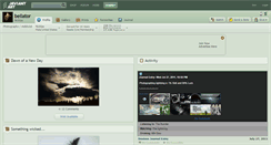Desktop Screenshot of bellator.deviantart.com