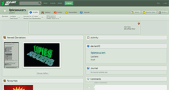 Desktop Screenshot of lipiessoucers.deviantart.com