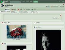 Tablet Screenshot of petit-piccolo.deviantart.com