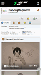 Mobile Screenshot of dancingrequiems.deviantart.com