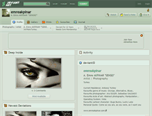 Tablet Screenshot of emreakpinar.deviantart.com