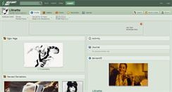 Desktop Screenshot of lilinette.deviantart.com
