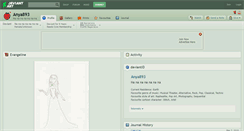 Desktop Screenshot of anya893.deviantart.com