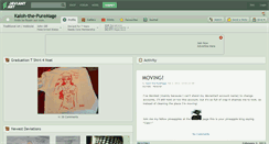 Desktop Screenshot of kaioh-the-puremage.deviantart.com