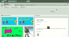 Desktop Screenshot of miuki-san.deviantart.com