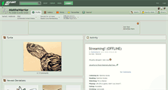 Desktop Screenshot of mistthewarrior.deviantart.com