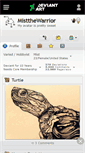 Mobile Screenshot of mistthewarrior.deviantart.com