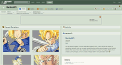 Desktop Screenshot of bardock85.deviantart.com