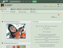 Tablet Screenshot of nk-complex.deviantart.com