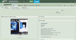 Desktop Screenshot of anathema93.deviantart.com