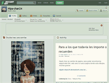 Tablet Screenshot of nipa-chan24.deviantart.com