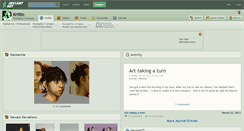 Desktop Screenshot of krillin.deviantart.com