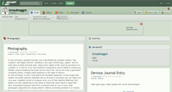 Desktop Screenshot of breadmaggot.deviantart.com