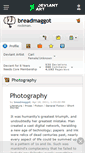 Mobile Screenshot of breadmaggot.deviantart.com