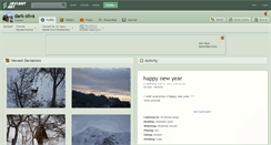 Desktop Screenshot of dark-silva.deviantart.com