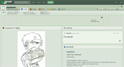 Desktop Screenshot of kazekami.deviantart.com