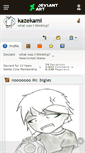 Mobile Screenshot of kazekami.deviantart.com
