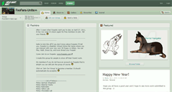 Desktop Screenshot of foofans-unite.deviantart.com