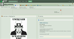 Desktop Screenshot of berevolutionary.deviantart.com