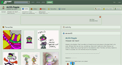 Desktop Screenshot of mlsss-popple.deviantart.com