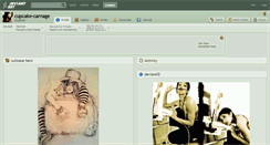 Desktop Screenshot of cupcake-carnage.deviantart.com