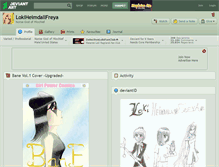 Tablet Screenshot of lokiheimdallfreya.deviantart.com