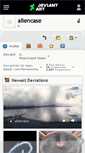 Mobile Screenshot of aliencase.deviantart.com