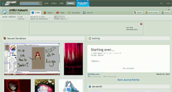 Desktop Screenshot of anbu-kakashi.deviantart.com