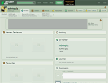 Tablet Screenshot of edwinplz.deviantart.com