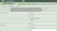 Desktop Screenshot of handsomesquidwardplz.deviantart.com