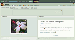 Desktop Screenshot of lorenne.deviantart.com