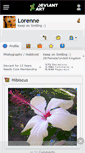 Mobile Screenshot of lorenne.deviantart.com