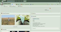 Desktop Screenshot of fiolkaszczescia.deviantart.com