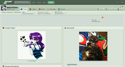 Desktop Screenshot of ladyniniane.deviantart.com