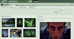 Desktop Screenshot of lncognito.deviantart.com