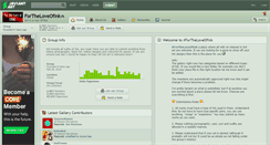 Desktop Screenshot of fortheloveofink.deviantart.com